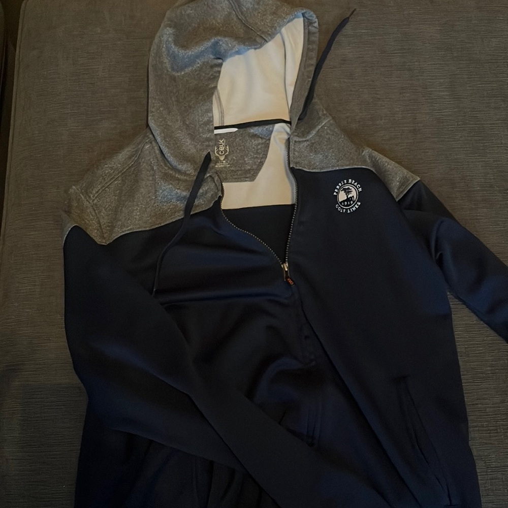 Cutter buck, Pebble beach long sleeve hoodie sweatshirt
